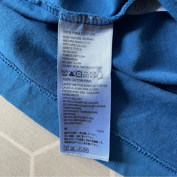 TOMMY BAHAMA Bahama Reef Polo Shirt Cobalt Blue Men’s Size S - Picture 11 of 13